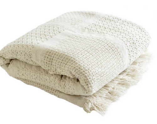 fringe blanket crib skirt