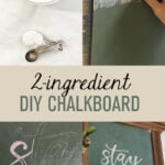 easy diy chalkboard paint