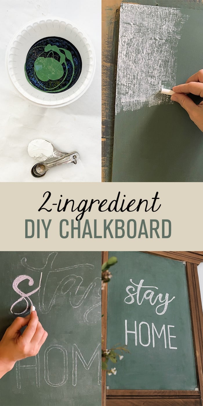 easy diy chalkboard paint