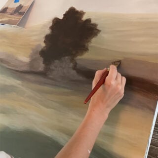 acrylic painting tutorial