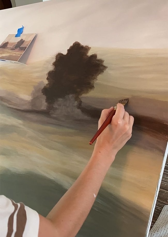 acrylic painting tutorial