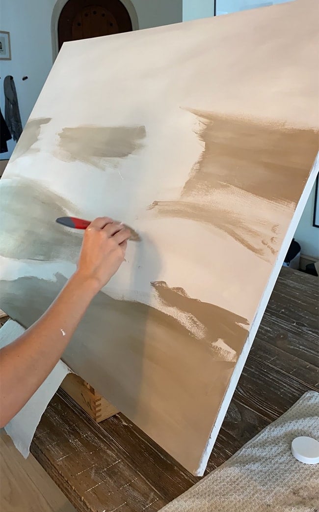 How To: Beginner Landscape Acrylic Painting - Jenna Sue Design