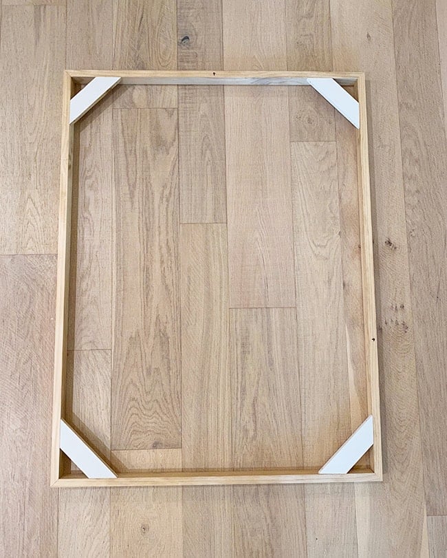 diy canvas floating frame