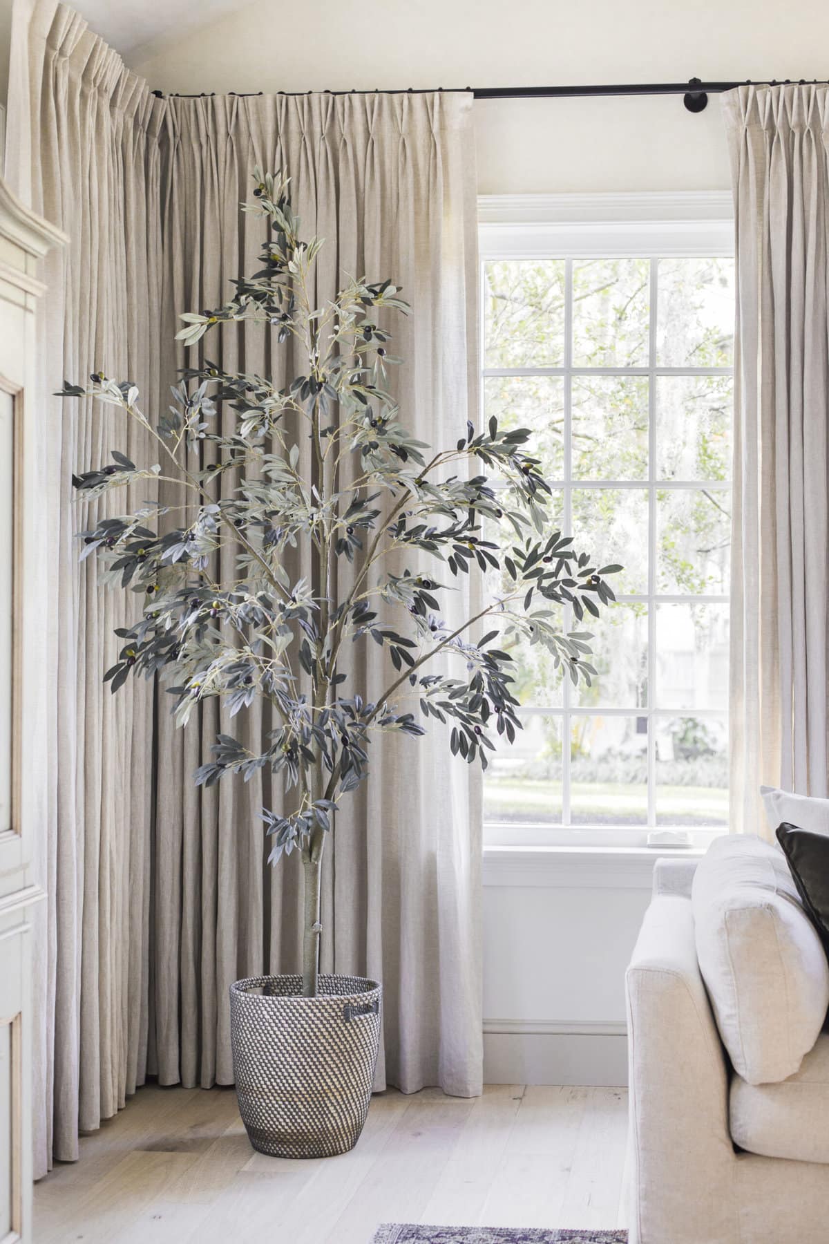 faux olive tree