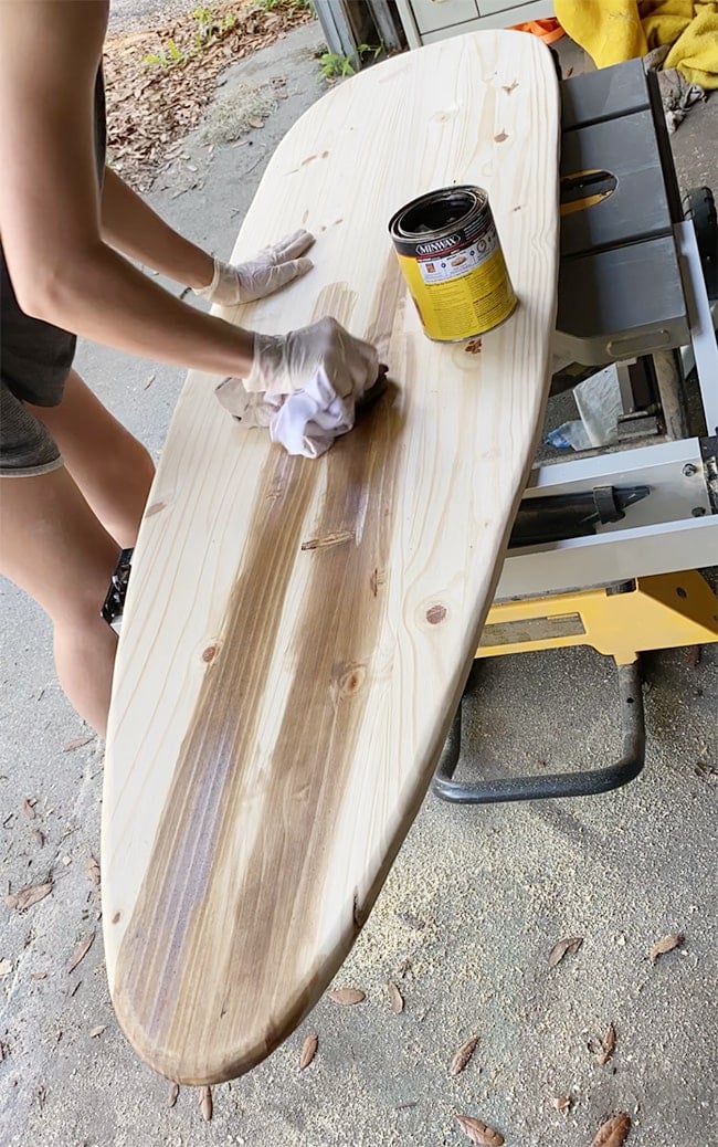 diy surfboard