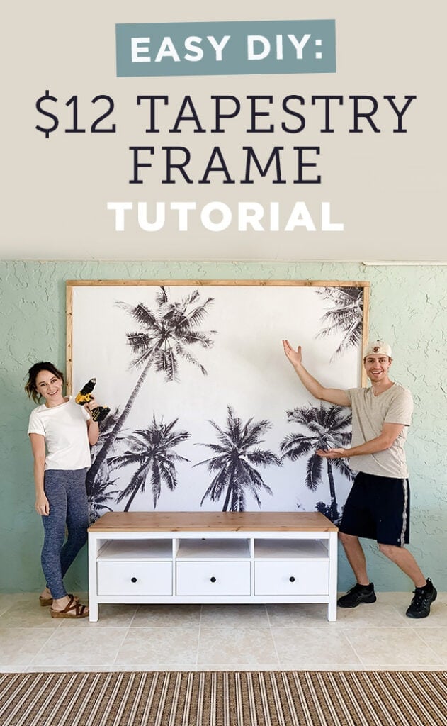 DIY Framed Tapestry (in 7 Easy Steps!) Jenna Sue Design
