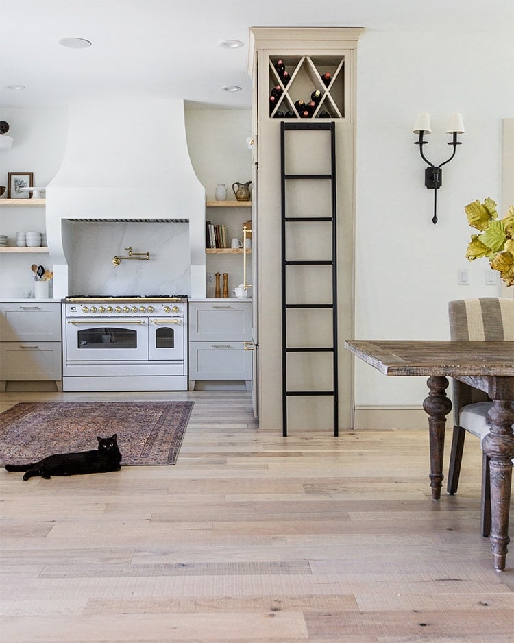 kitchen wine ladder