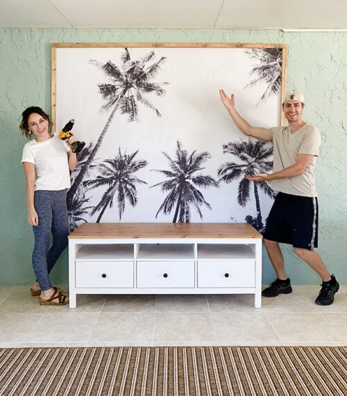 diy tapestry frame