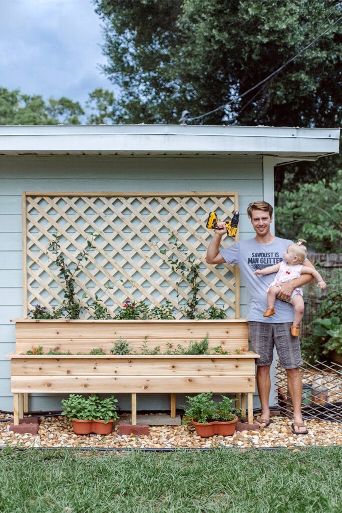 DIY Tiered Herb Garden Planter - Jenna Sue Design