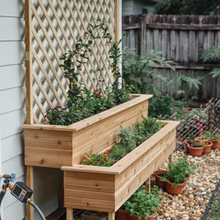 diy tiered herb planter