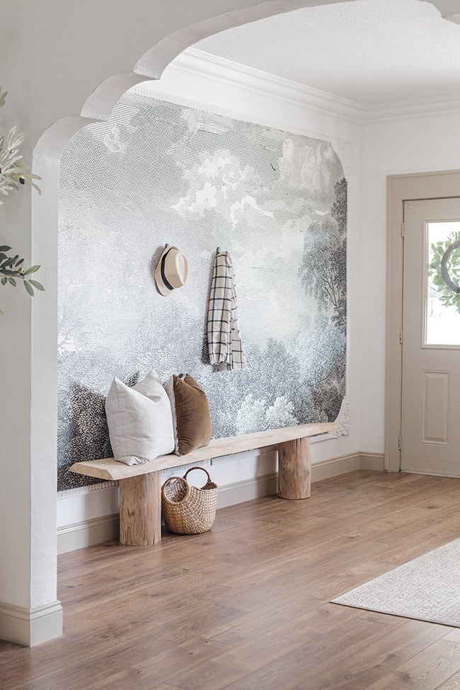 foyer wall mural