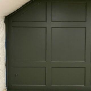 diy recessed panel molding wall