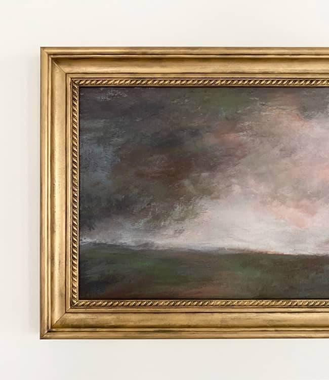 Framed artwork discount