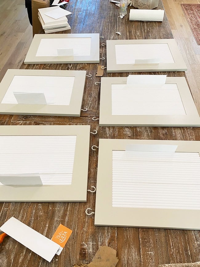 diy fluted ikea cabinet doors