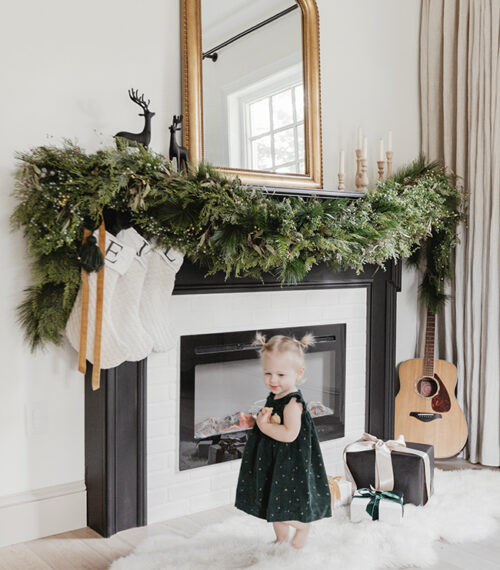 christmas mantel garland