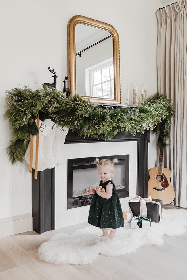 christmas mantel garland