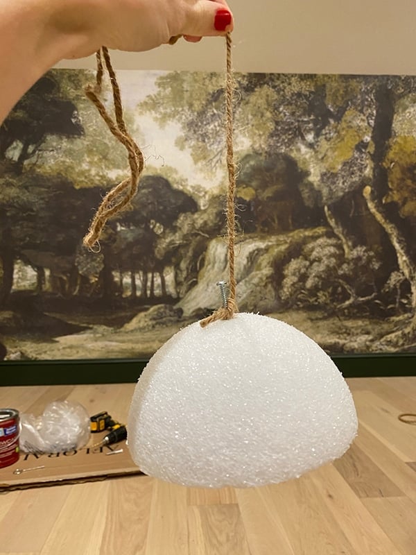 Furry chandelier sales