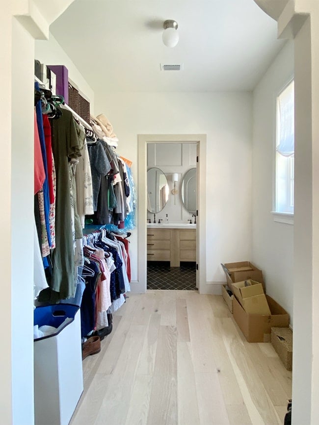 Walk Through Closet Design Plans Jenna Sue - Master Bedroom With Bathroom And Walk In Closet Design Ideas