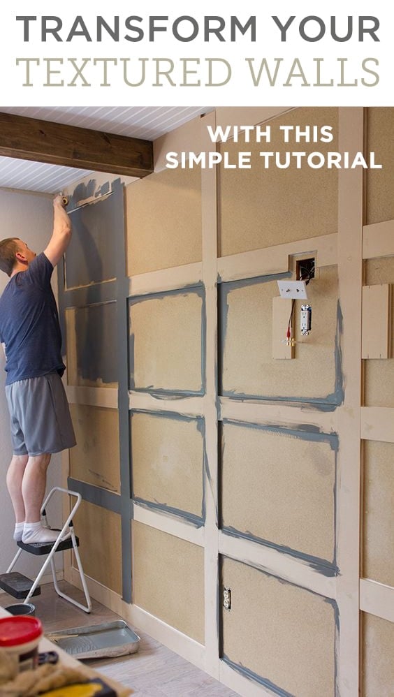 diy paneled wall tutorial