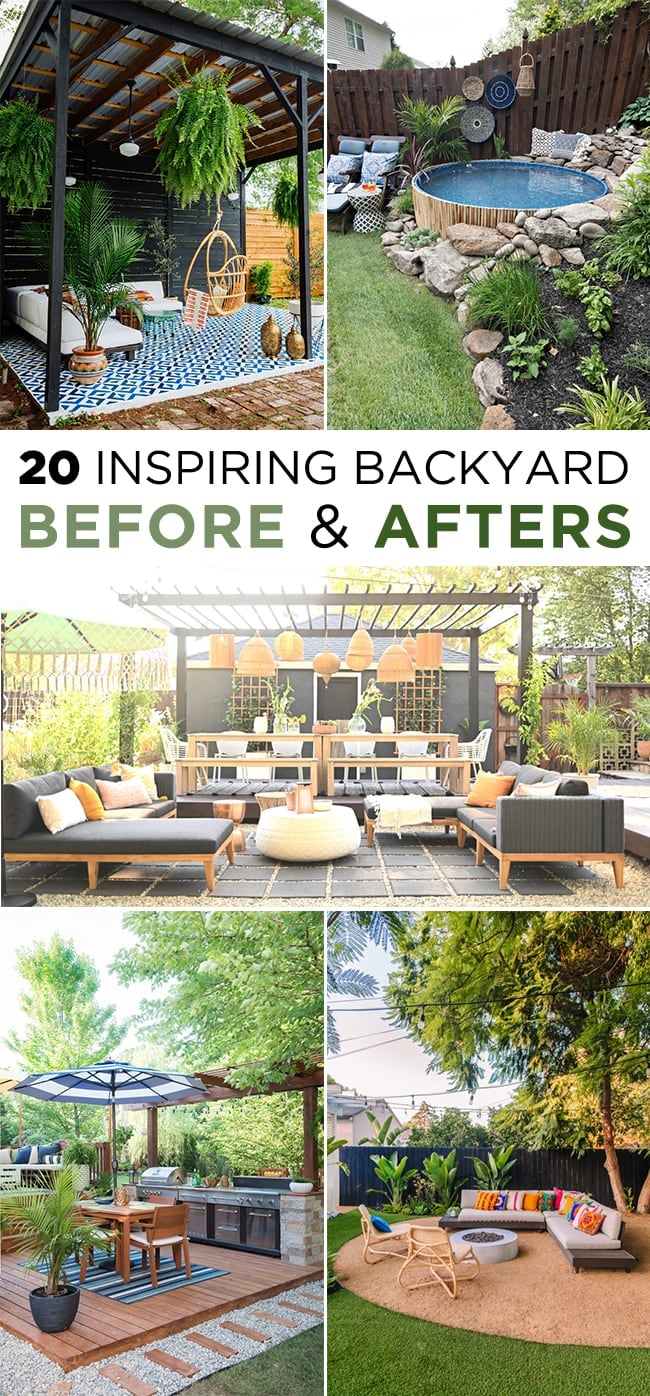 20 Inspiring Backyard Makeovers Jenna Sue Design