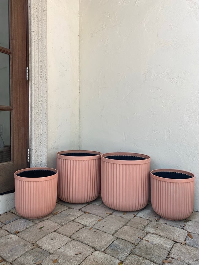 DIY Faux Stone Planters - Jenna Sue Design