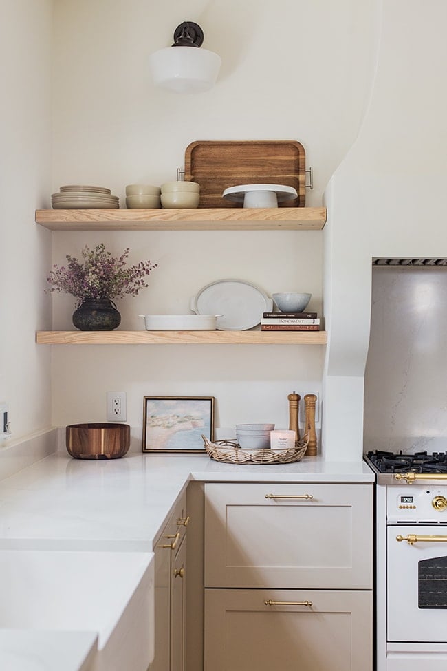 Our Best Tips for Styling Open Shelves in the Kitchen — The Grit and Polish