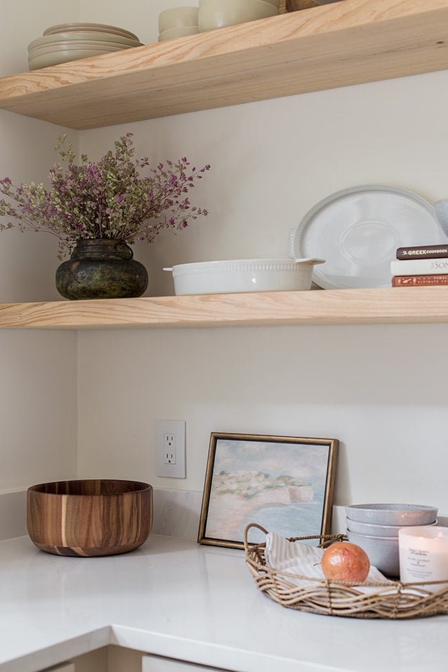 How To Use Kitchen Shelves To Balance Looks And Functionality