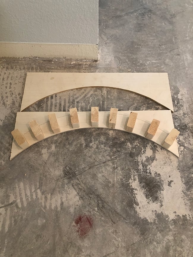 building a frame for an electric fireplace