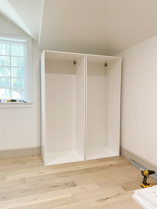 Our Custom Ikea Cabinet Built ins Jenna Sue Design