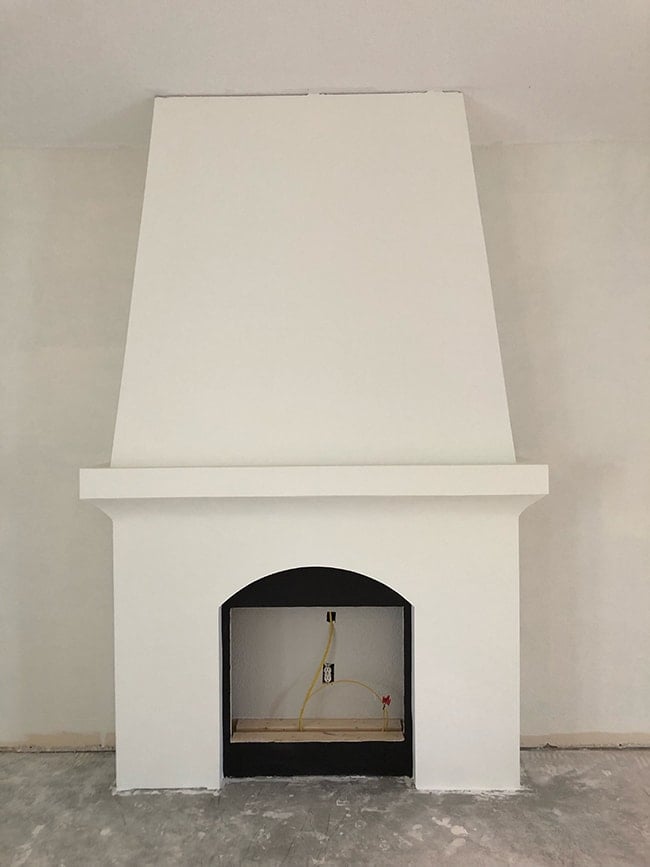 how to diy a built in electric fireplace