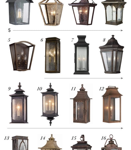 wall lantern roundup