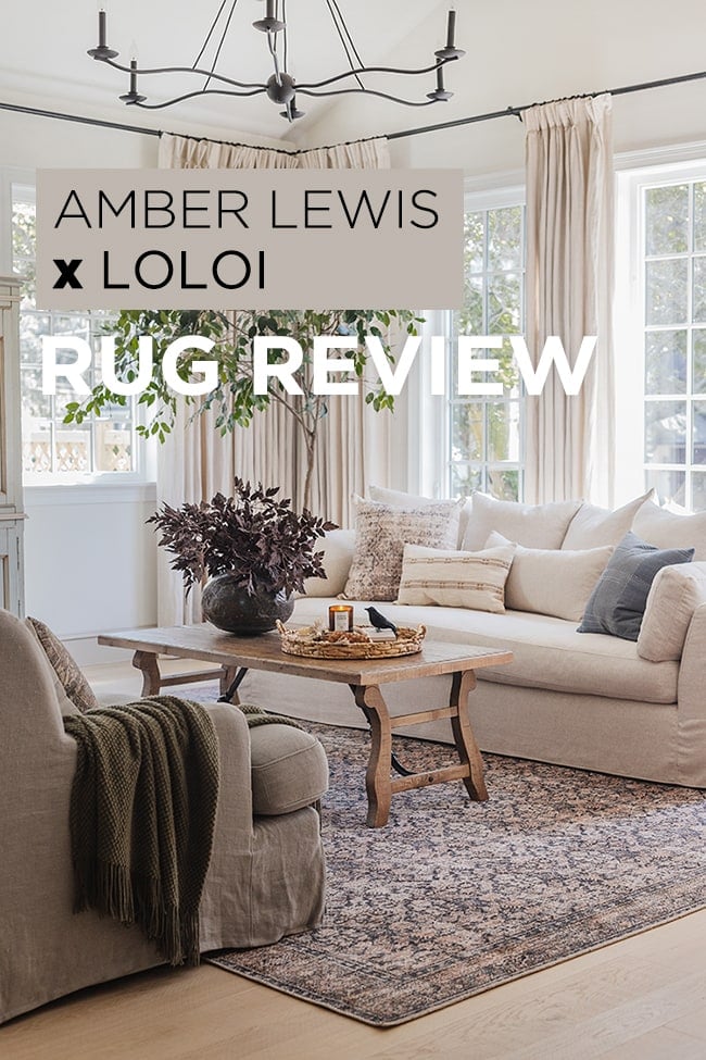 amber lewis loloi rug review