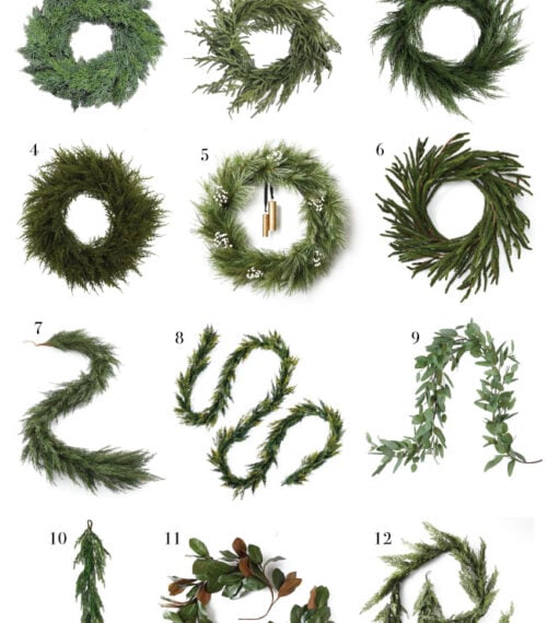 The Best Artificial Wreaths, Garlands and Christmas Trees