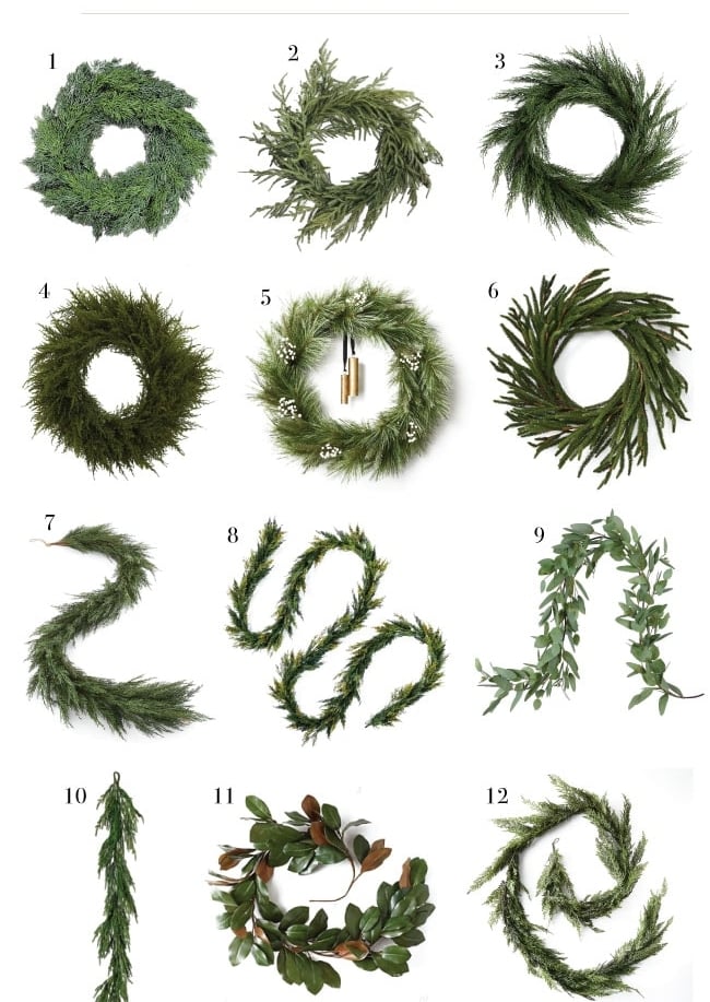 The Best Artificial Wreaths, Garlands and Christmas Trees
