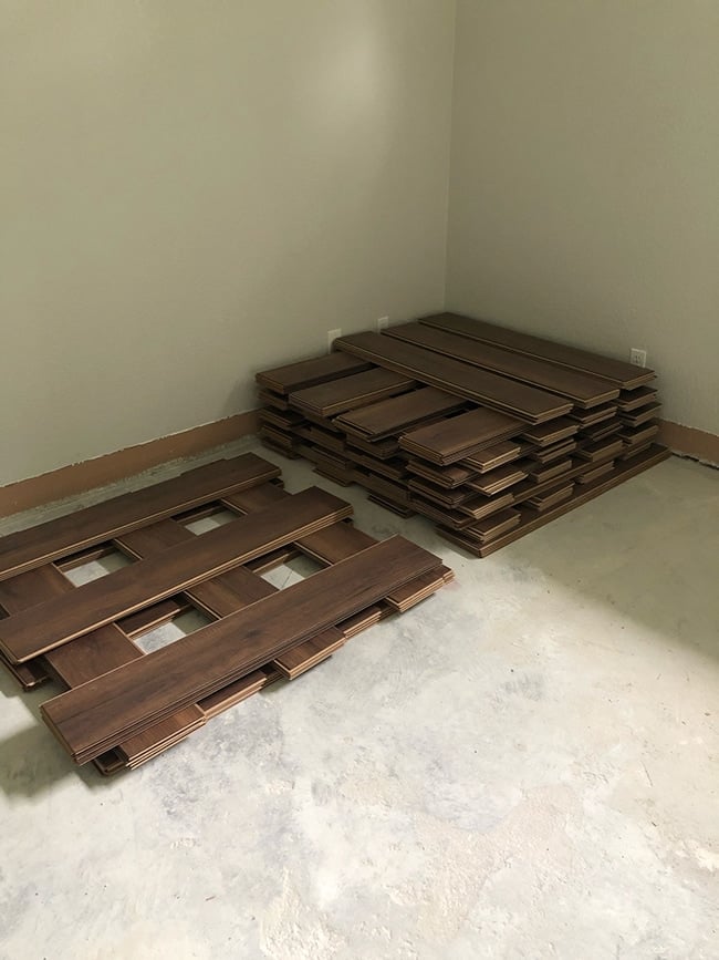laminate wood planks