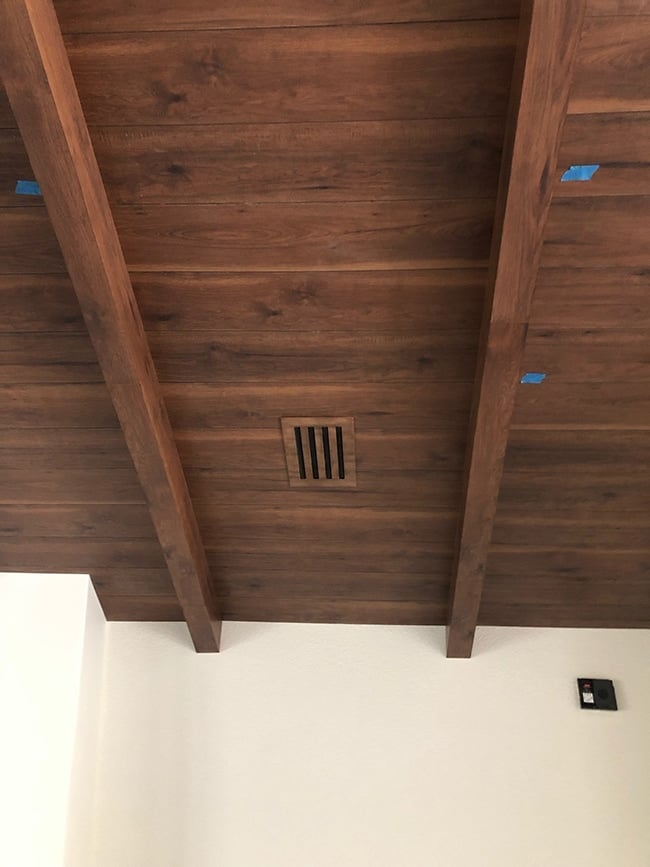 faux bois wood grain ac vent covers