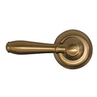 antique gold toilet lever