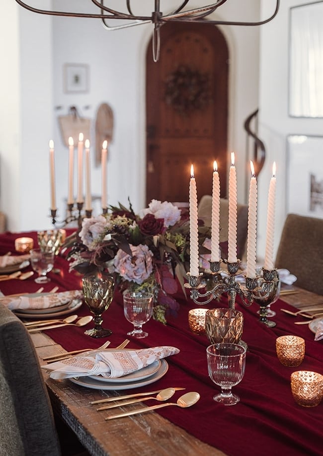 Holiday Tablescape