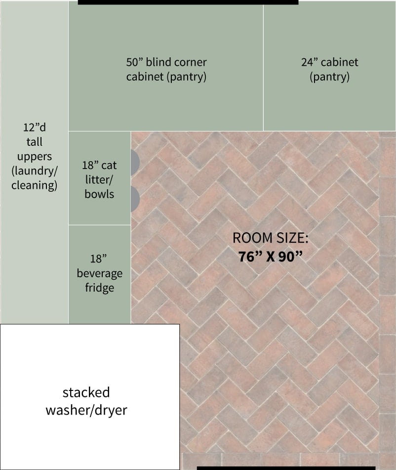 small laundry room layout