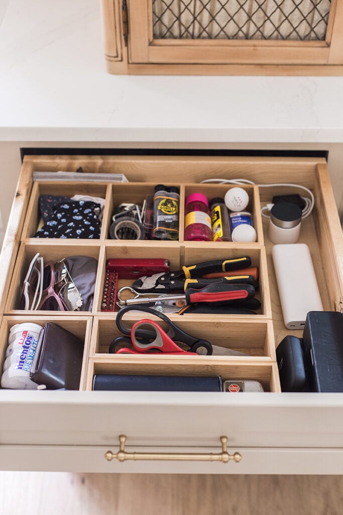 Drawer Organizing Made Easy (Junk / Nightstand Drawer)