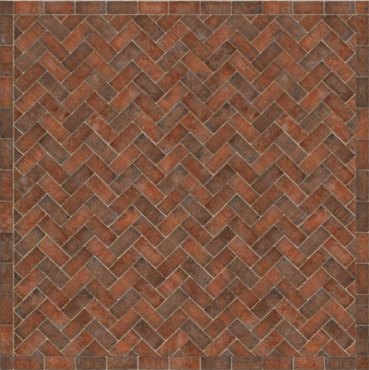 herringbone brick pattern