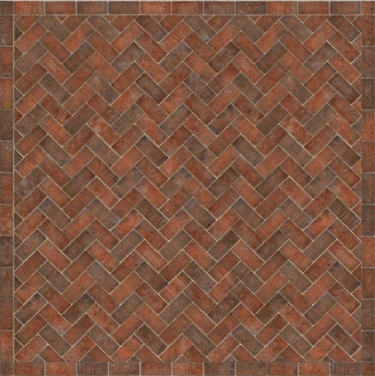 herringbone brick pattern