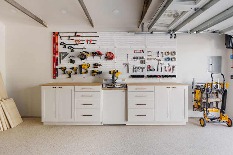 DIY Garage and Miter Saw Station Jenna Sue Design