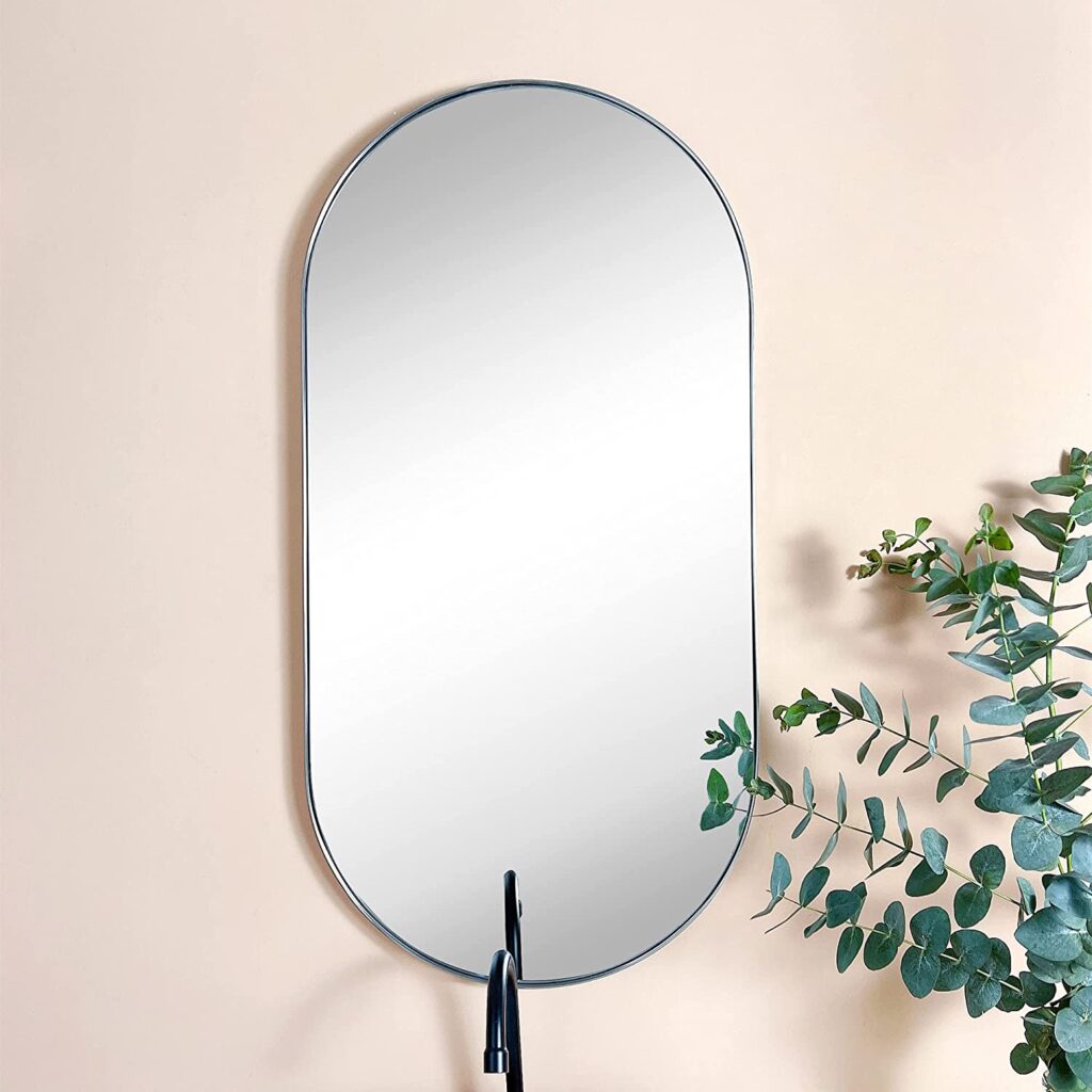 pill shape mirror 20x40