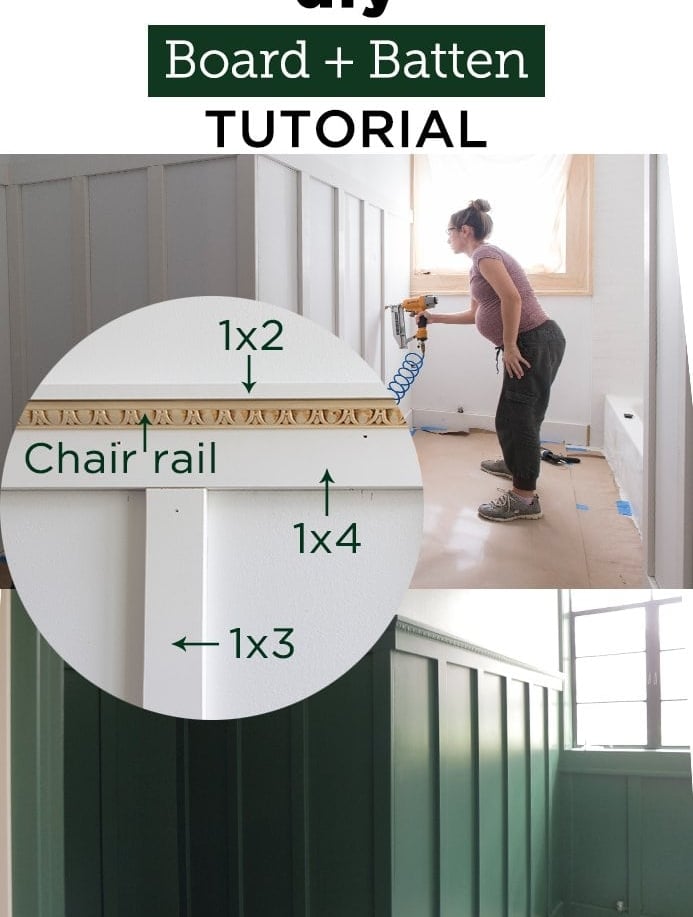 diy board and batten walls tutorial
