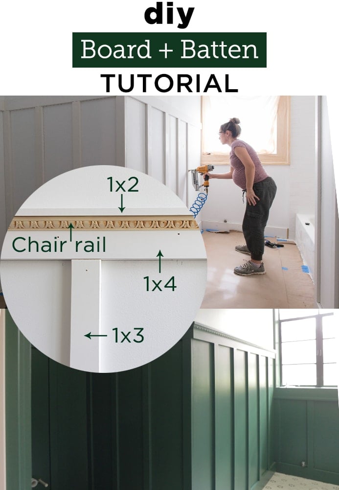 diy board and batten walls tutorial