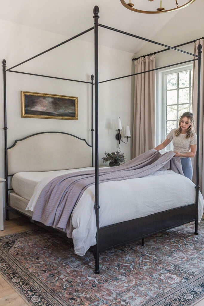 how to layer bedding like a pro