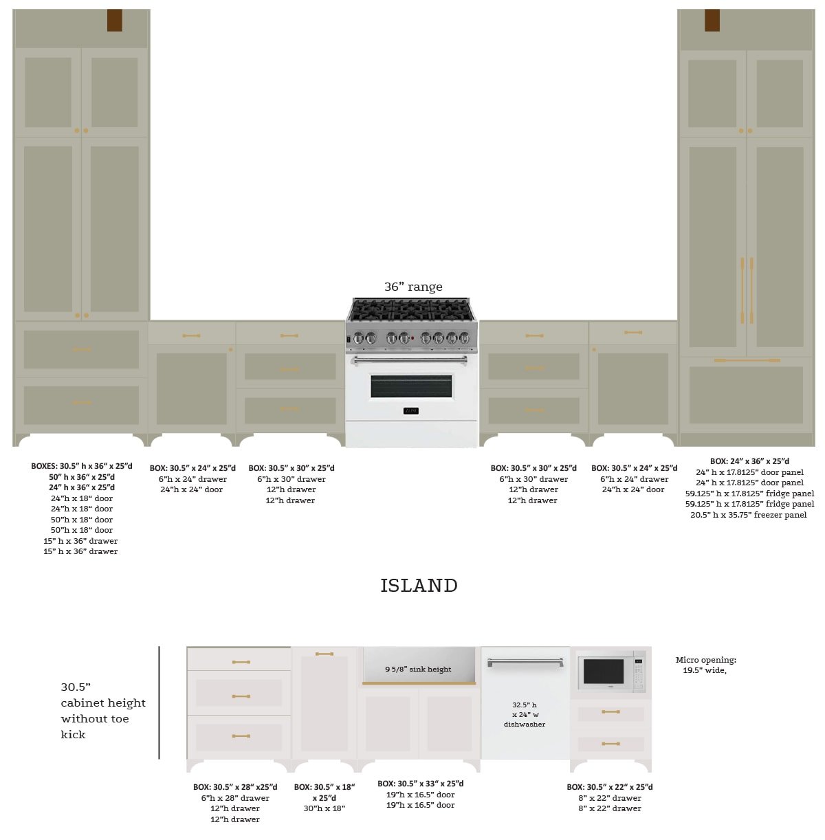 kitchen cabinet design layout