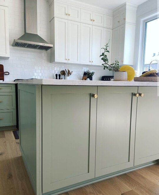 40+ Sage Green Kitchen Cabinets (with Paint Colors!) - Jenna Sue