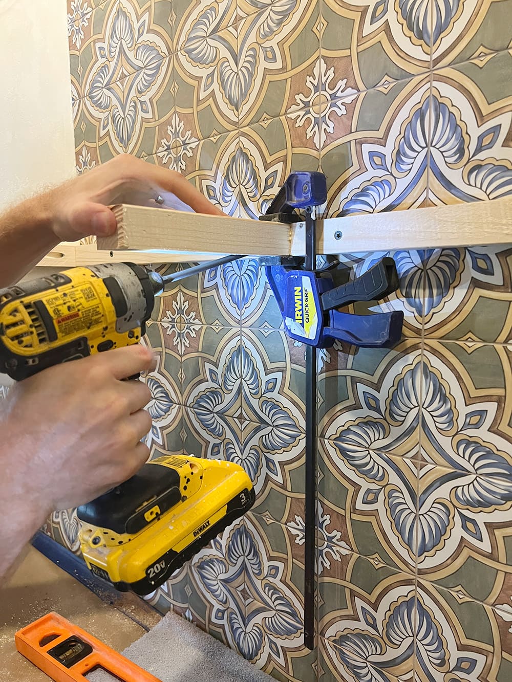 How to DIY Floating Kitchen Shelves Jenna Sue Design